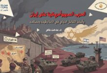 خريطة للحرب الصهيوأمريكية على إيران توضح أنماط التفاعل الدولي في الأمة الإسلامية بين المقاومة والتبعية خلال حرب 2024–2026.